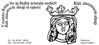 KÚT MUSEUM SHOP NA NÁDVORÍ STAREJ RADNICE