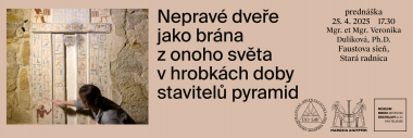 Nepravé dvere ako brána z iného sveta v hrobkách z doby staviteľov pyramíd