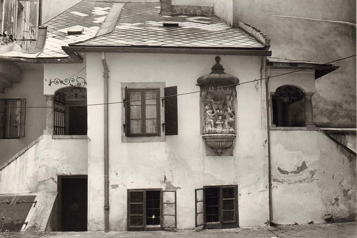 Hummelov dom v roku 1972